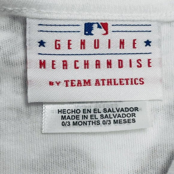 MLB Chicago White Sox Logo Team Athletics Baby 0 To 3 Months  One Piece Baseball - Picture 4 of 8